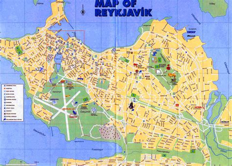 Large Reykjavik Maps for Free Download and Print .